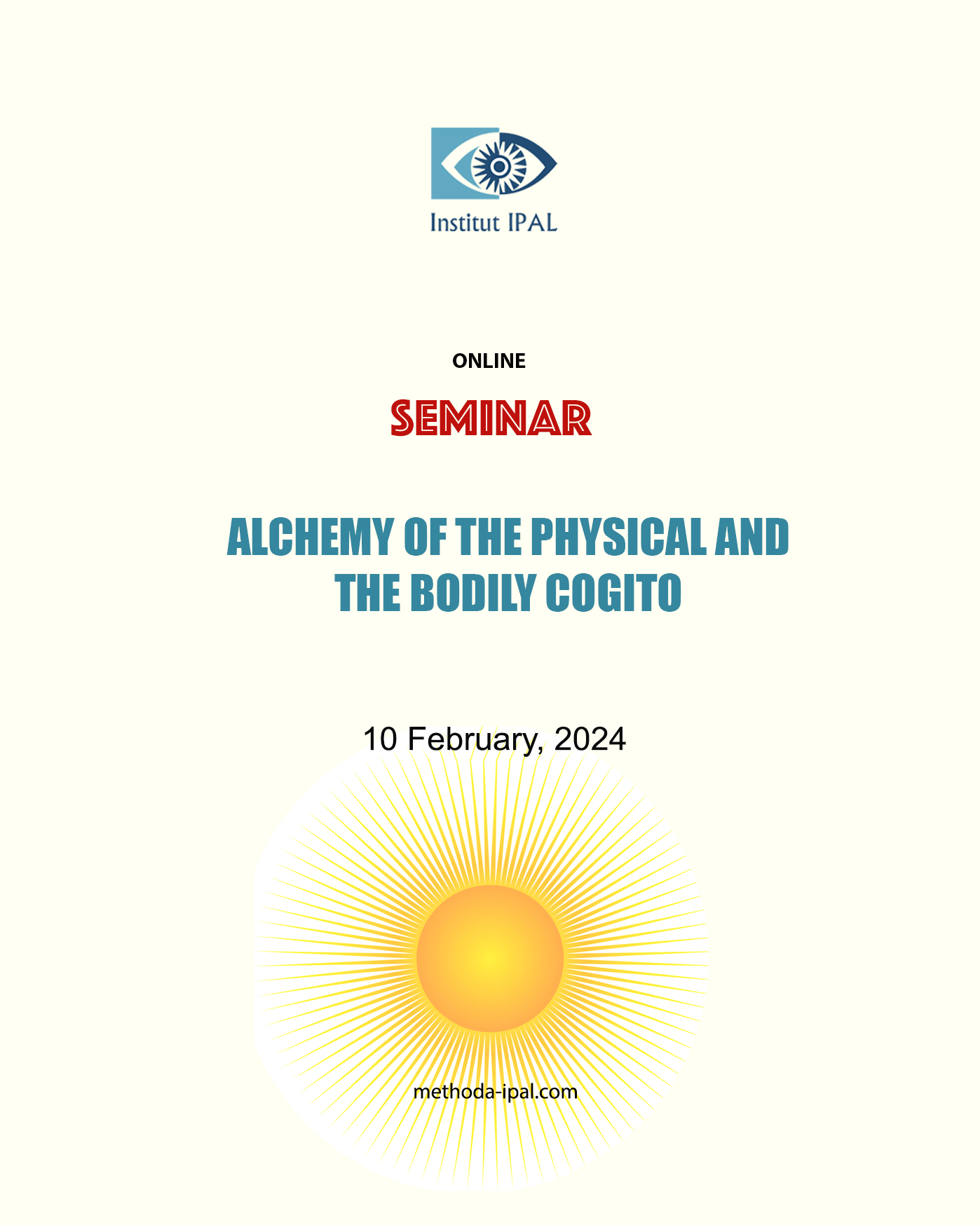 ALCHEMY OF THE PHYSICAL AND THE BODILY COGITO